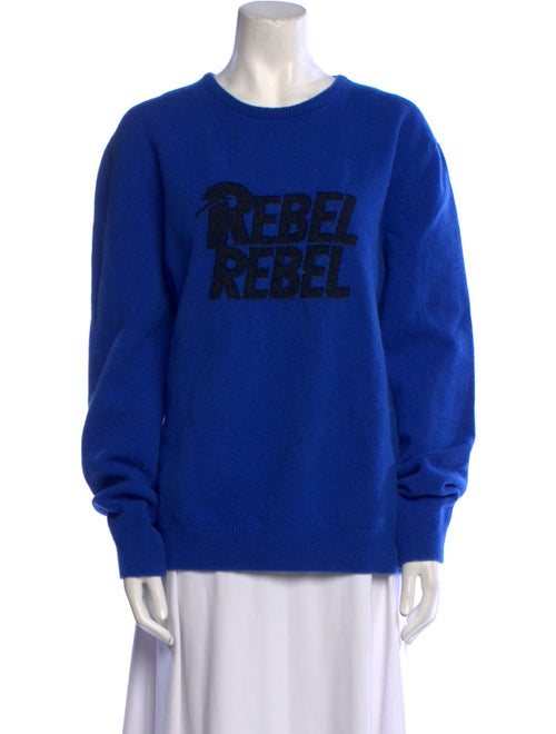 Hades Wool Lambswool Graphic Print Sweater