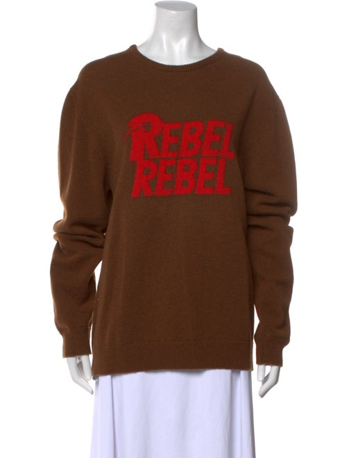 Hades Wool Wool Graphic Print Sweater