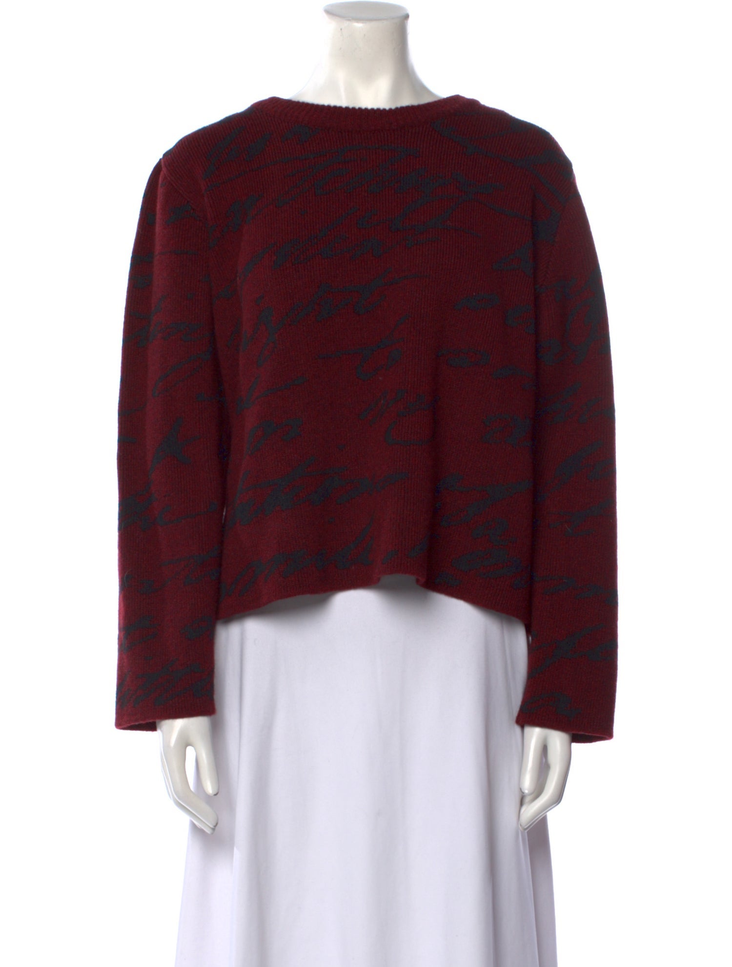 Hades Wool Wool Printed Sweater