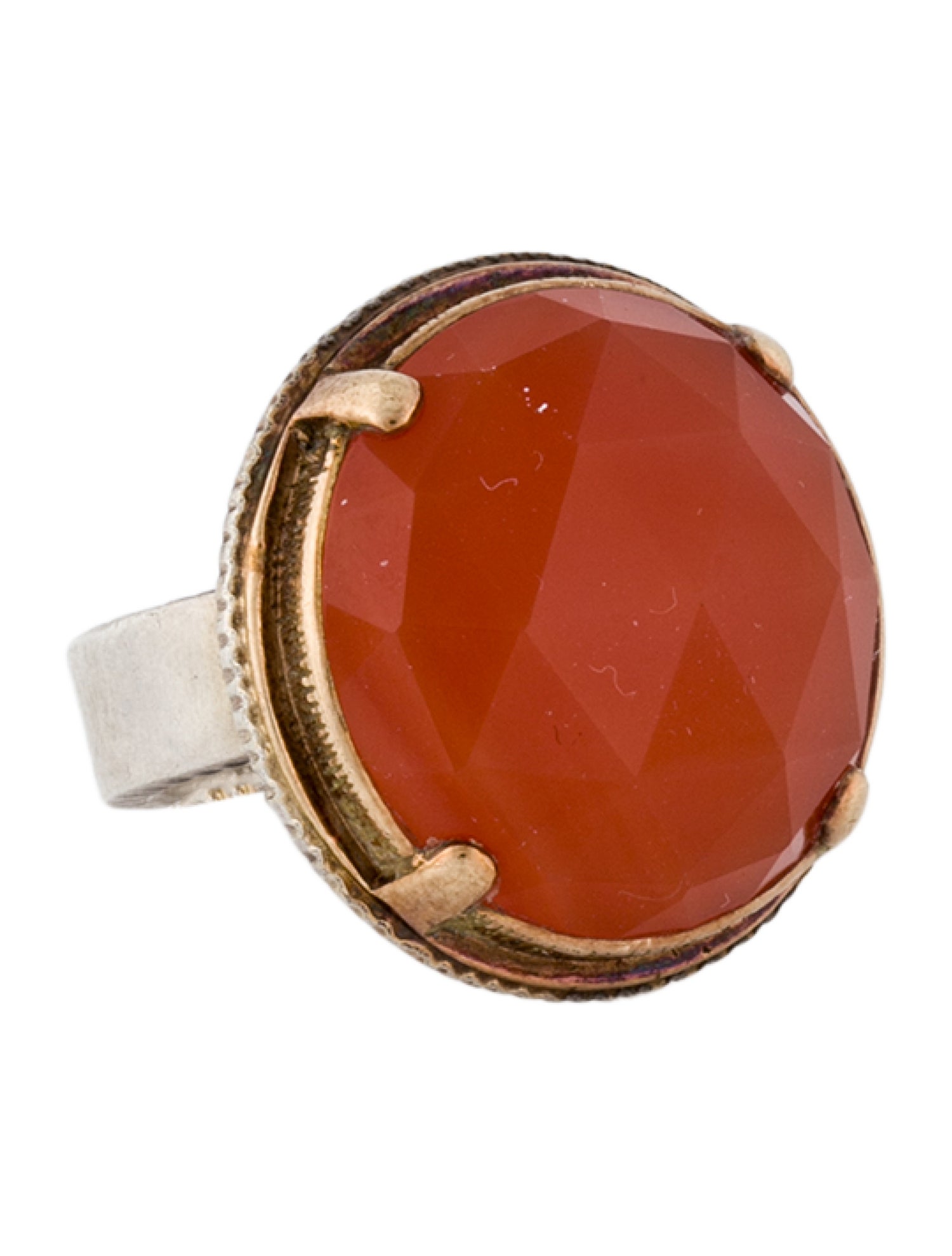 Jamie Joseph Carnelian Cocktail Ring