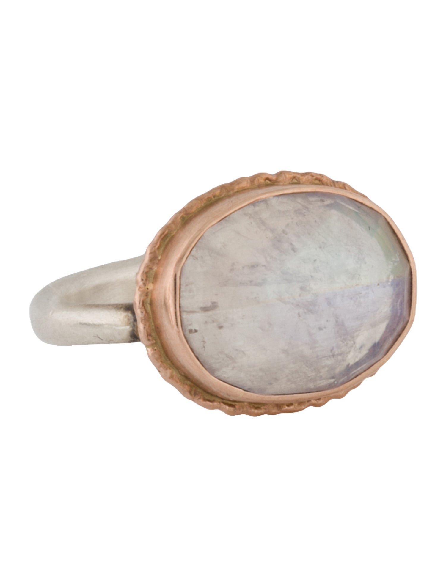 Jamie Joseph Moonstone Labradorite Cocktail Ring