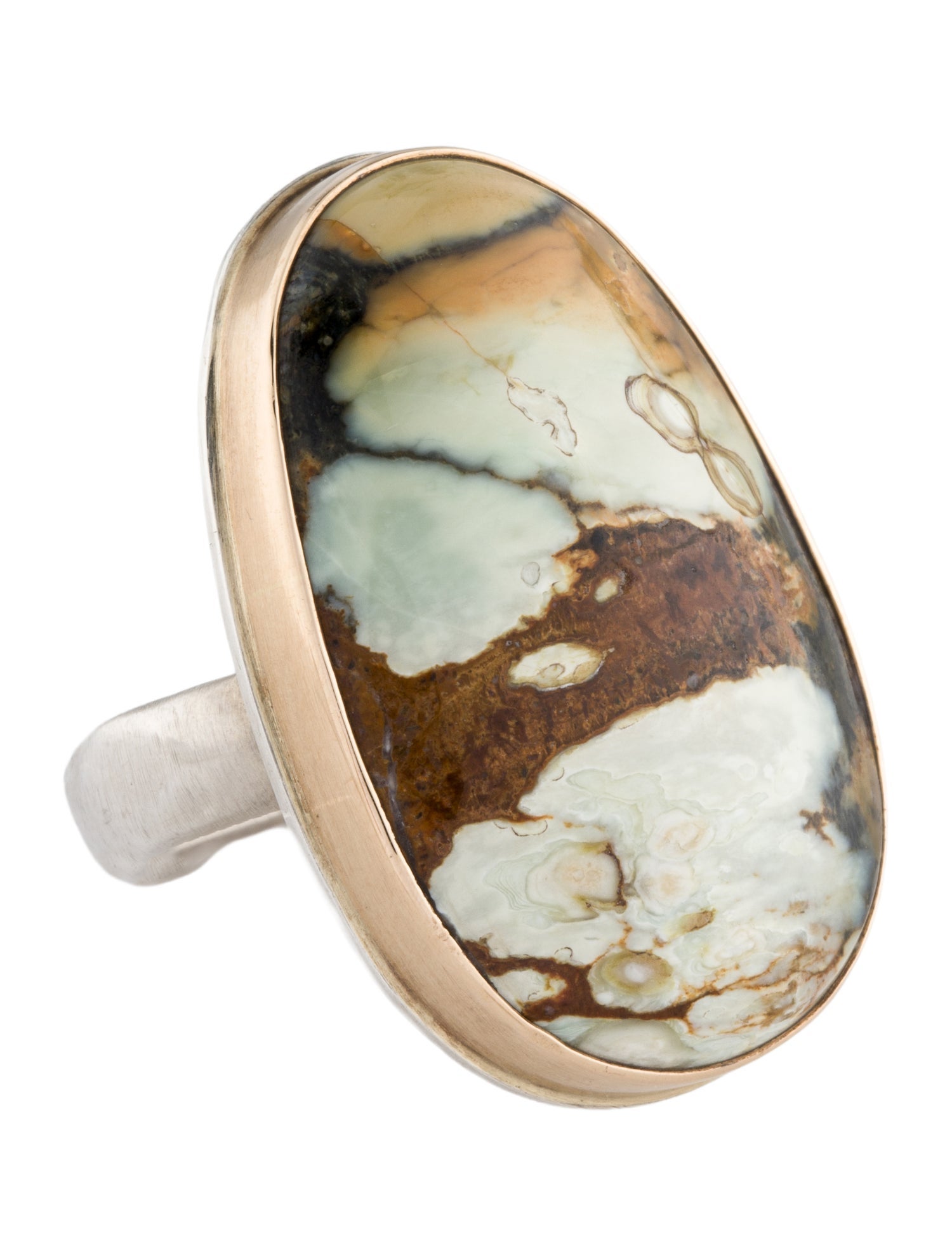 Jamie Joseph Two-Tone Opal Ring
