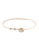 Jamie Joseph 14K Diamond Rustic Bangle Bracelet