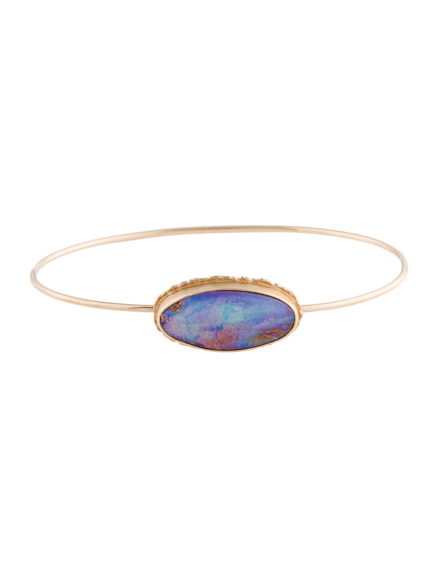 Jamie Joseph 14K Opal Bangle Bracelet
