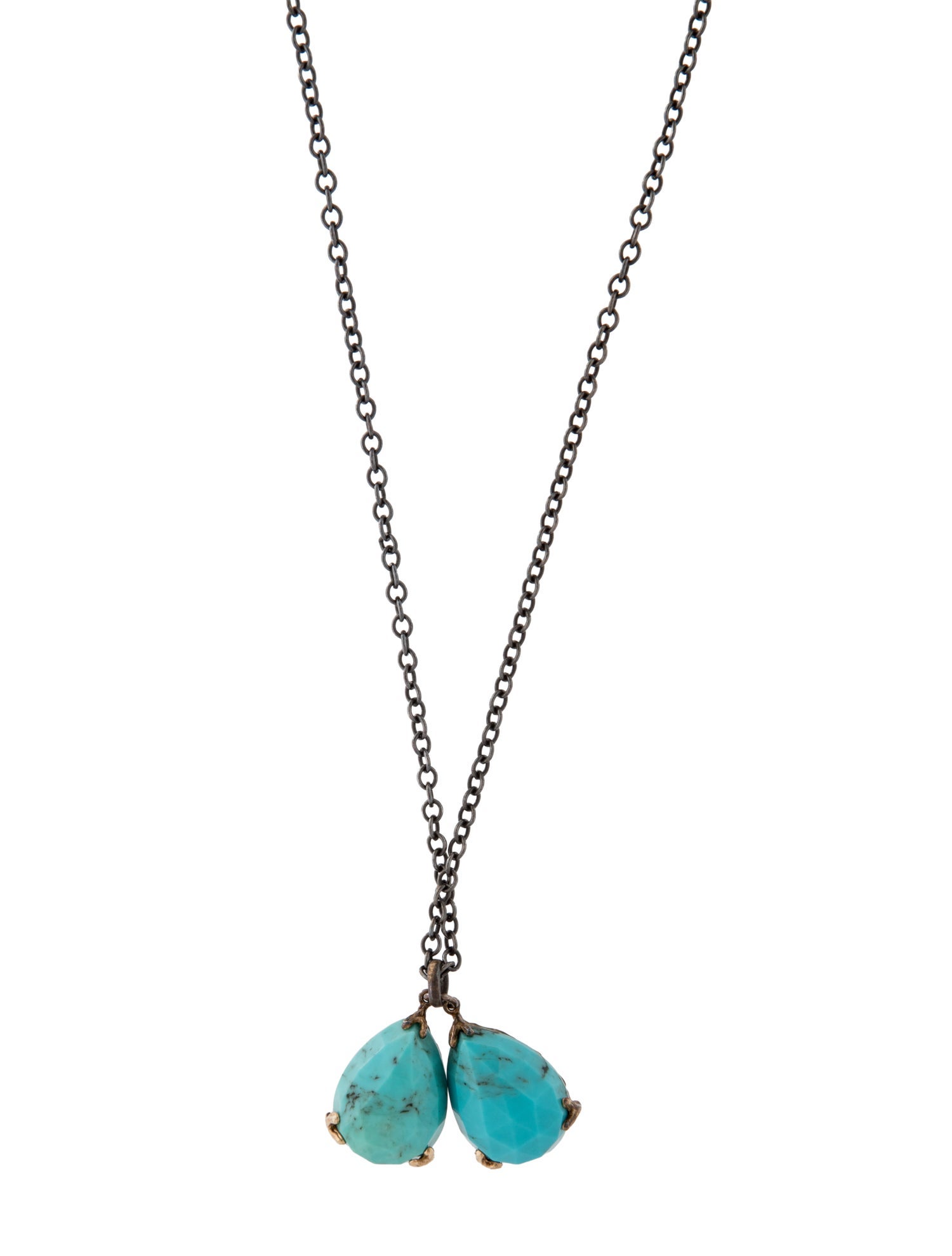Jamie Joseph Turquoise Pendant Necklace