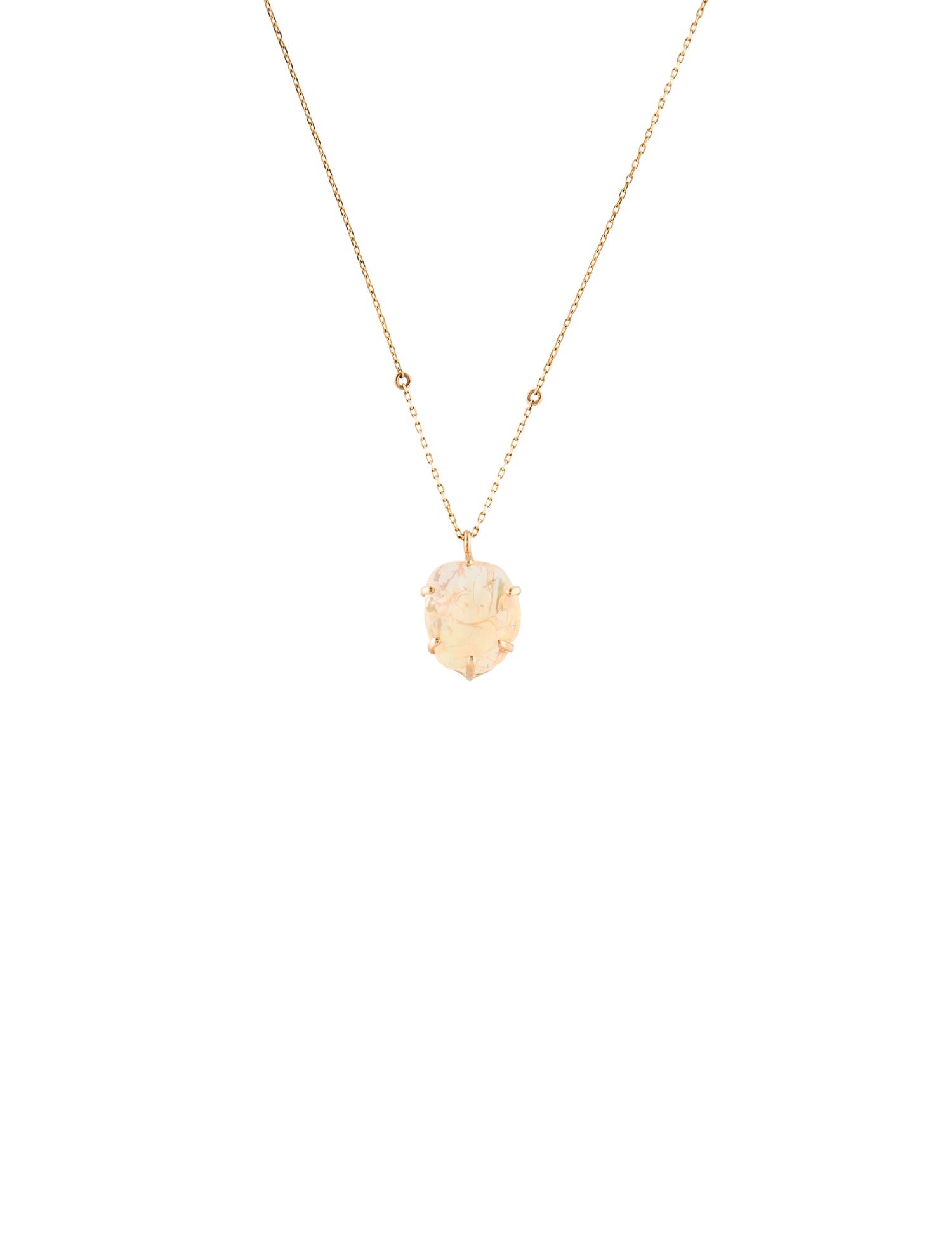 Jamie Joseph 14K Opal Pendant Necklace