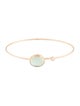 Jamie Joseph 14K Prehnite & Diamond Bangle Bracelet