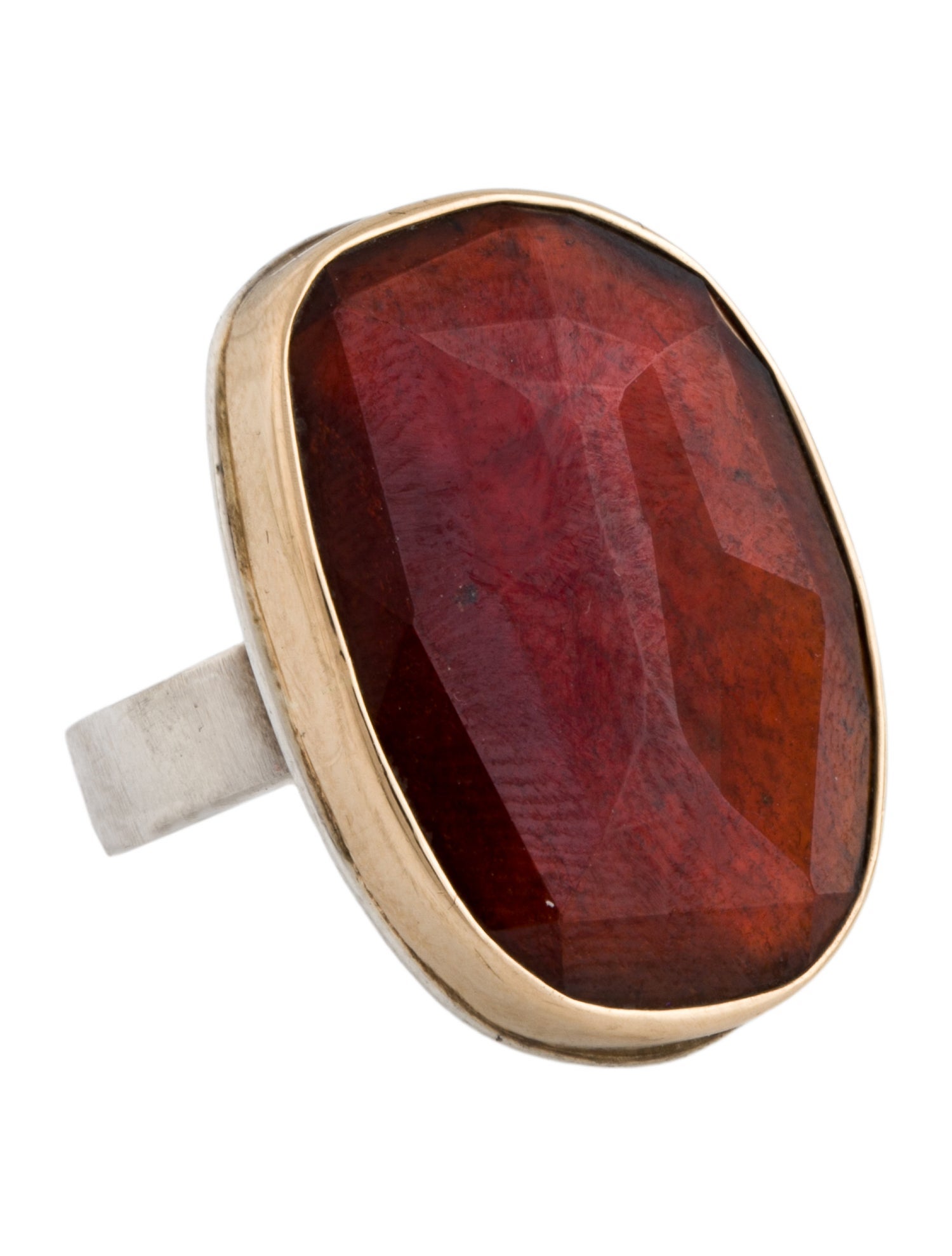 Jamie Joseph Garnet Cocktail Ring