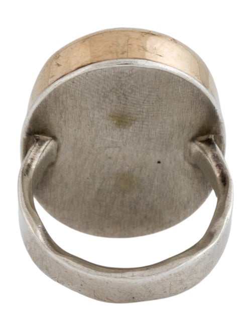 Jamie Joseph Fossil Coral Cocktail Ring