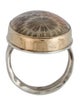 Jamie Joseph Fossil Coral Cocktail Ring