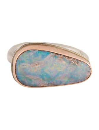 Jamie Joseph Boulder Opal East West Cocktail Ring