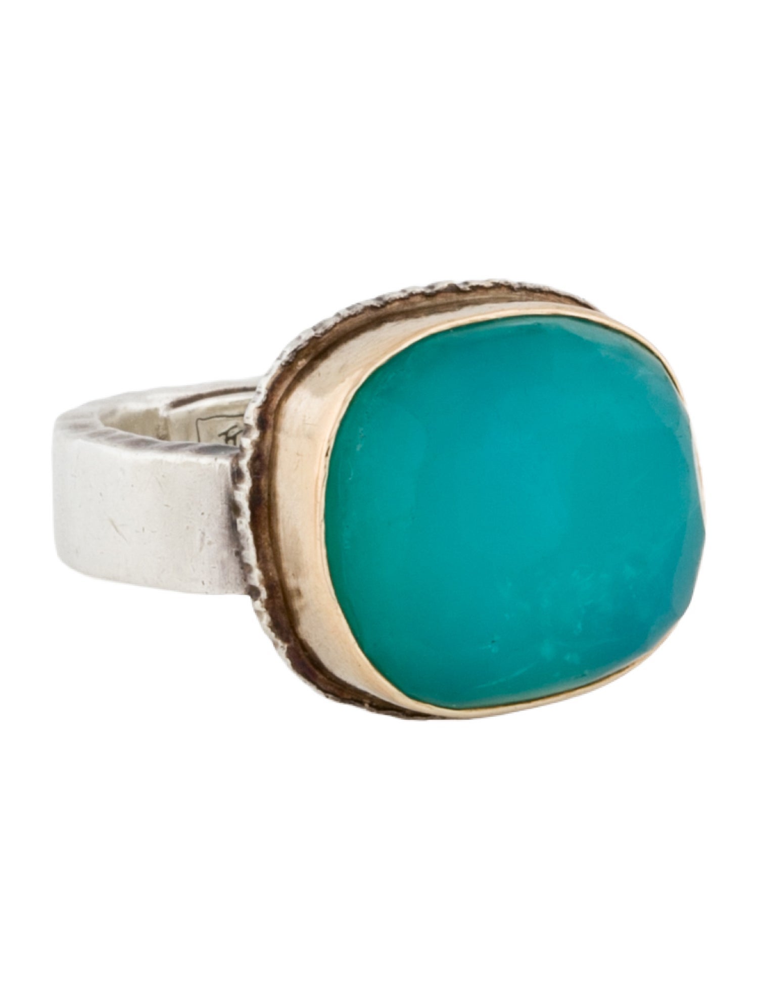 Jamie Joseph Two-Tone Opal Cocktail Ring