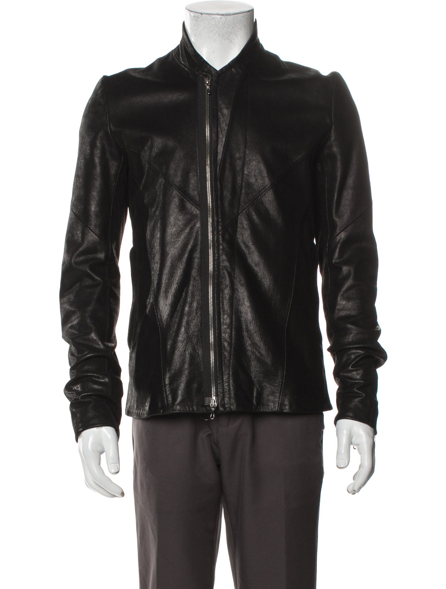 Julius 2015 Goat Leather Bomber Jacket