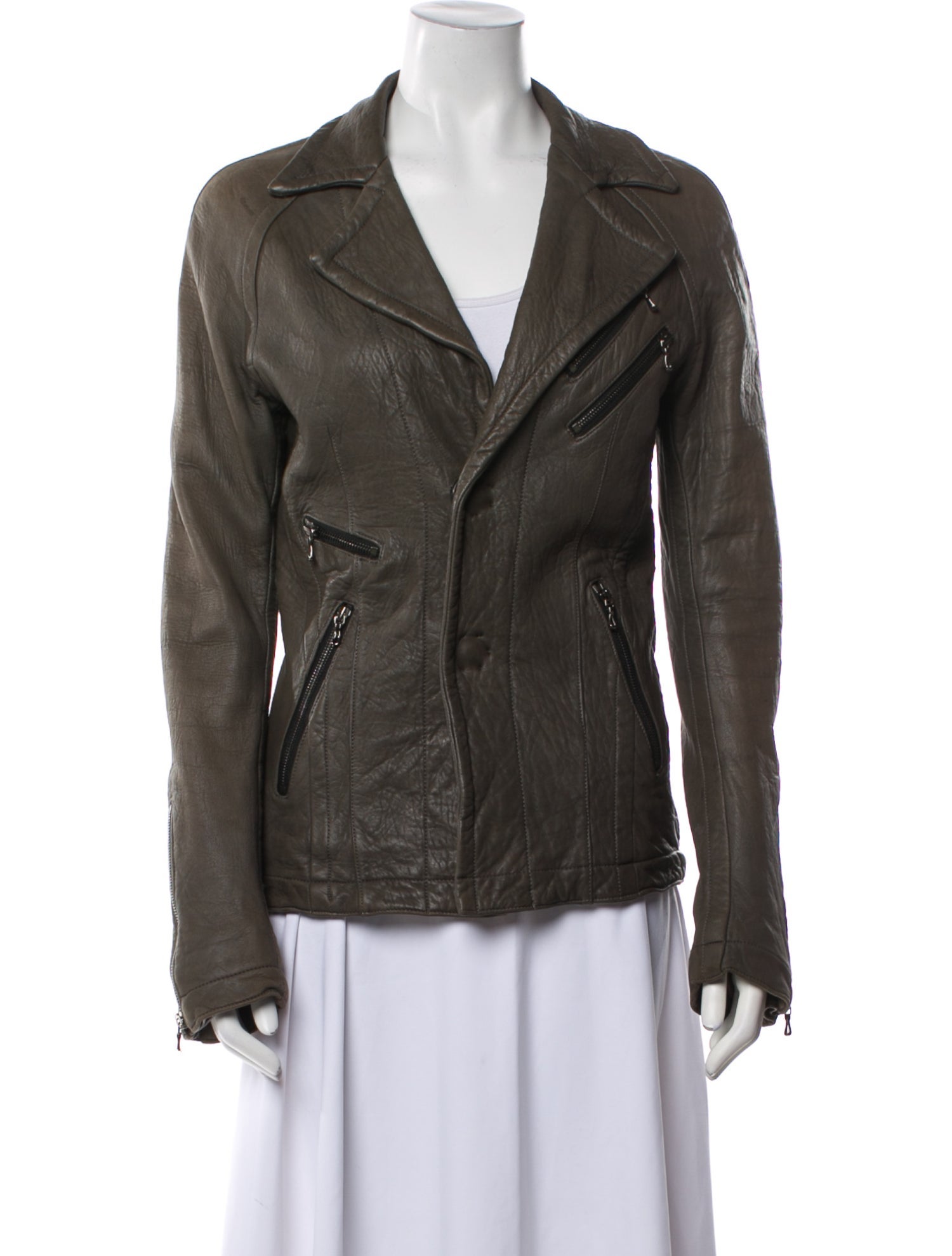 Julius Leather Biker Jacket