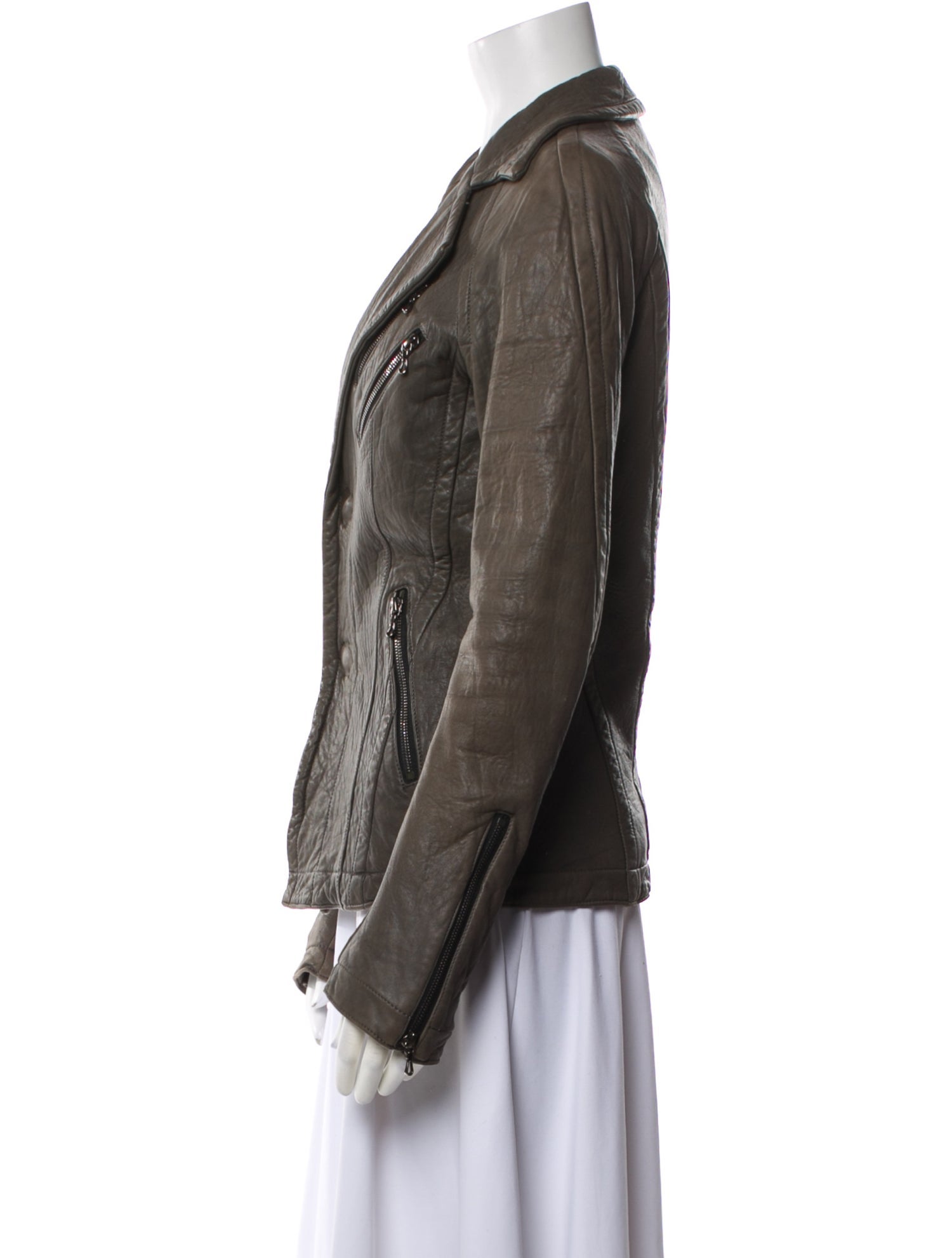 Julius Leather Biker Jacket