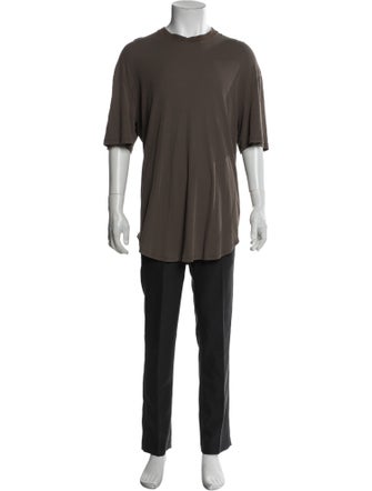 Julius Crew Neck Three-Quarter Sleeve T-Shirt