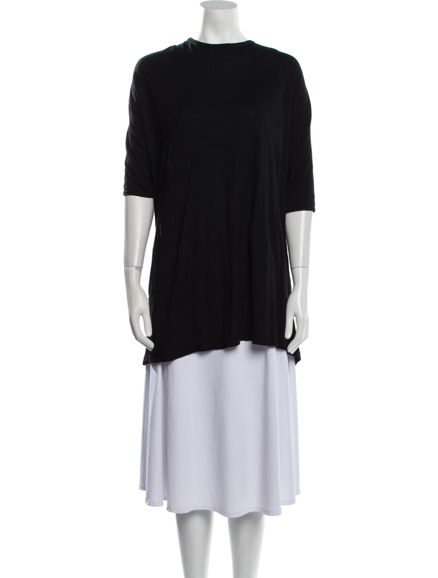 Jan-Jan Van Essche Linen Bateau Neckline Tunic