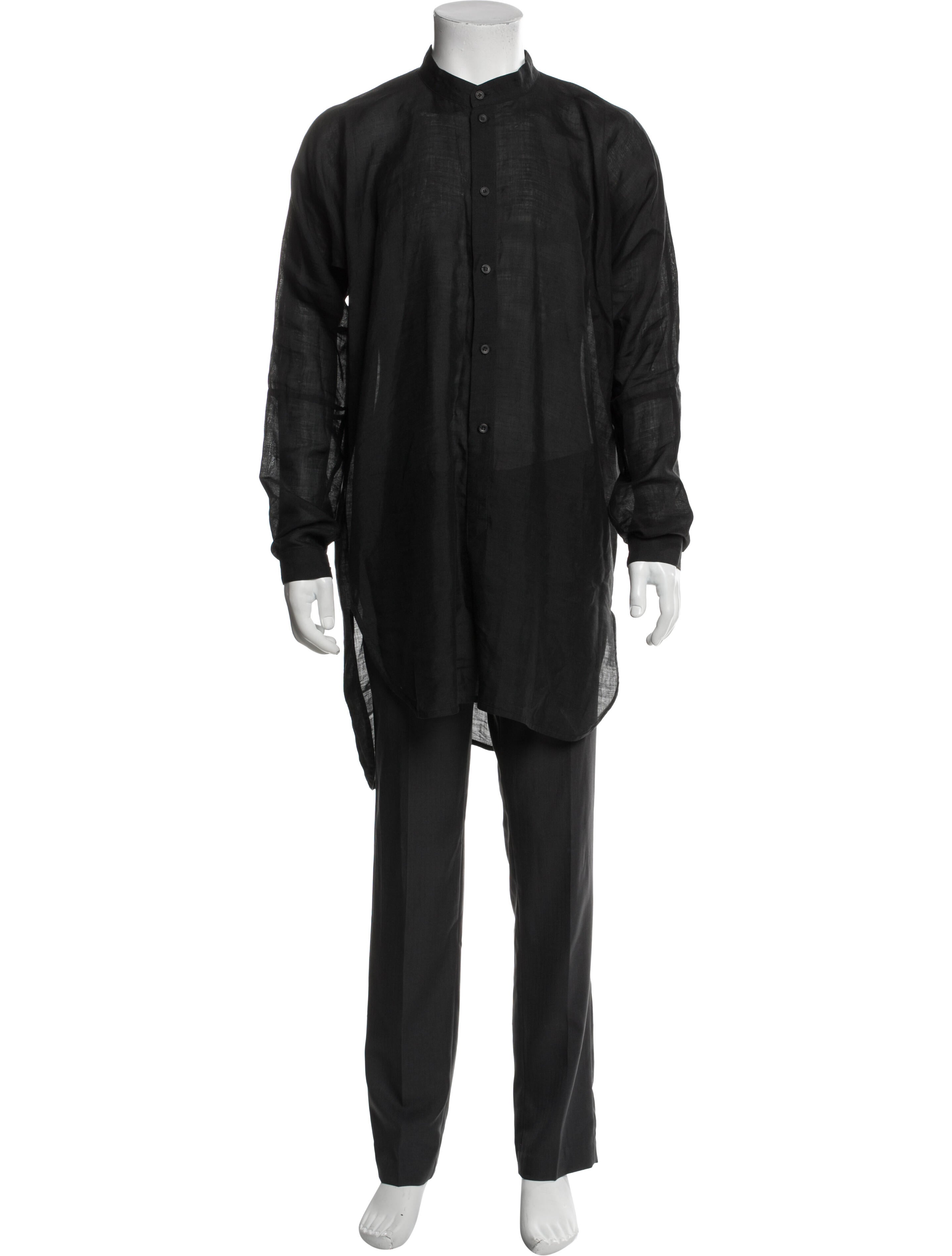 Jan-Jan Van Essche Long Sleeve Dress Shirt