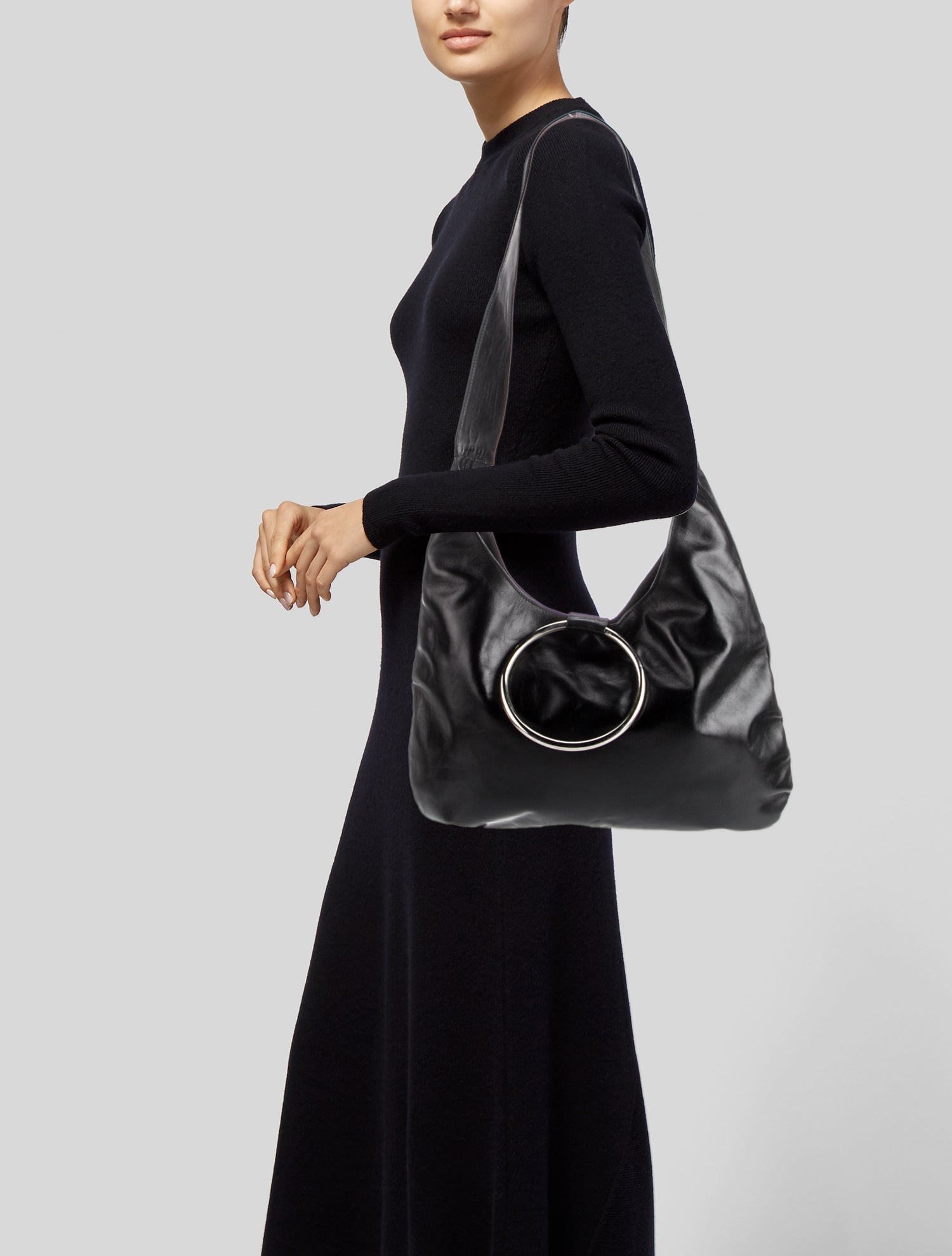 Kalda Leather Clutch