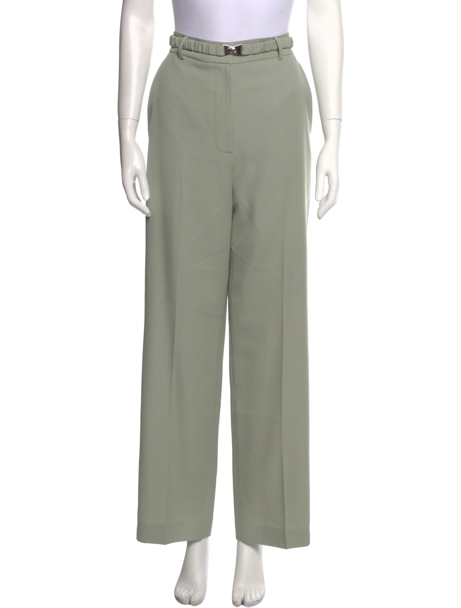 J Koo Wool Wide Leg Pants w/ Tags