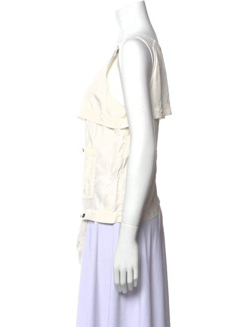 Jeremy Laing Scoop Neck Sleeveless Top