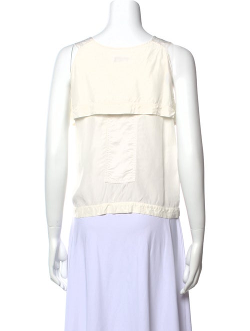 Jeremy Laing Scoop Neck Sleeveless Top