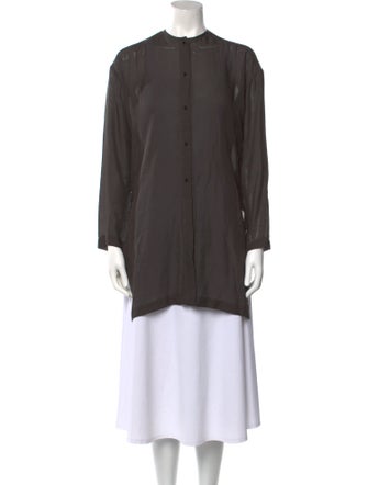 Jeremy Laing Mock Neck Long Sleeve Tunic