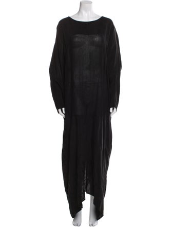 Jeremy Laing Bateau Neckline Long Dress