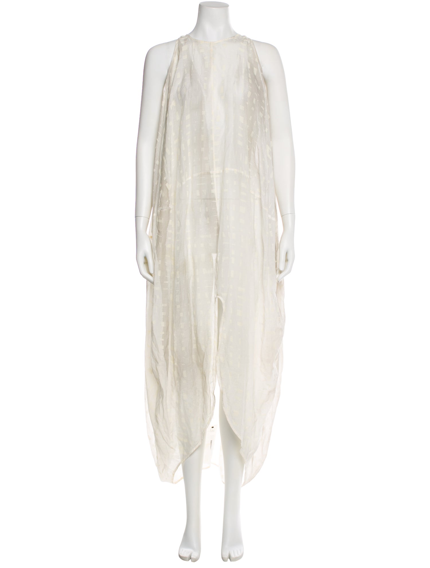 Jeremy Laing Crew Neck Midi Length Dress