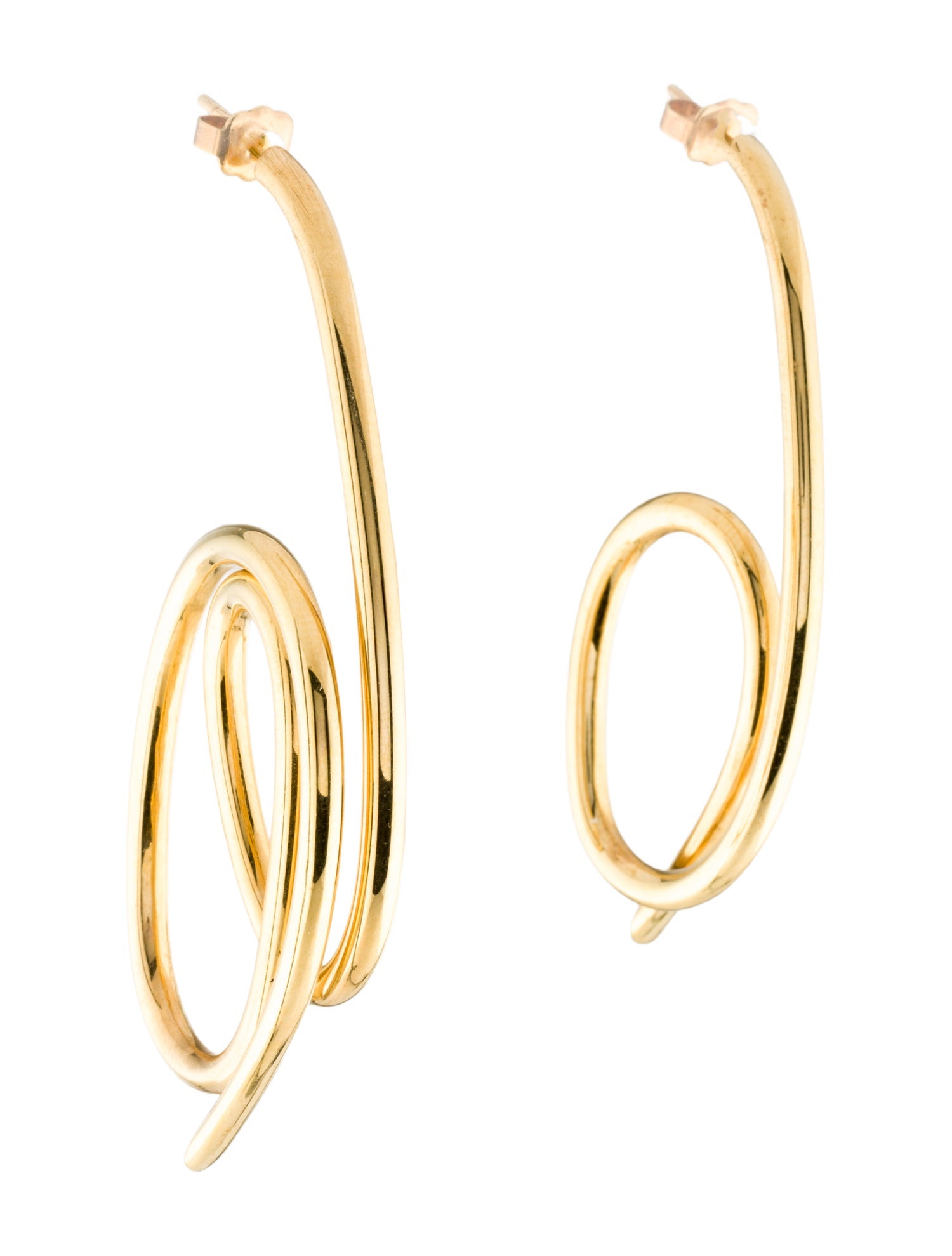 Joanna Laura Constantine Asymmetrical Knot Drop Earrings