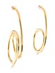 Joanna Laura Constantine Asymmetrical Knot Drop Earrings