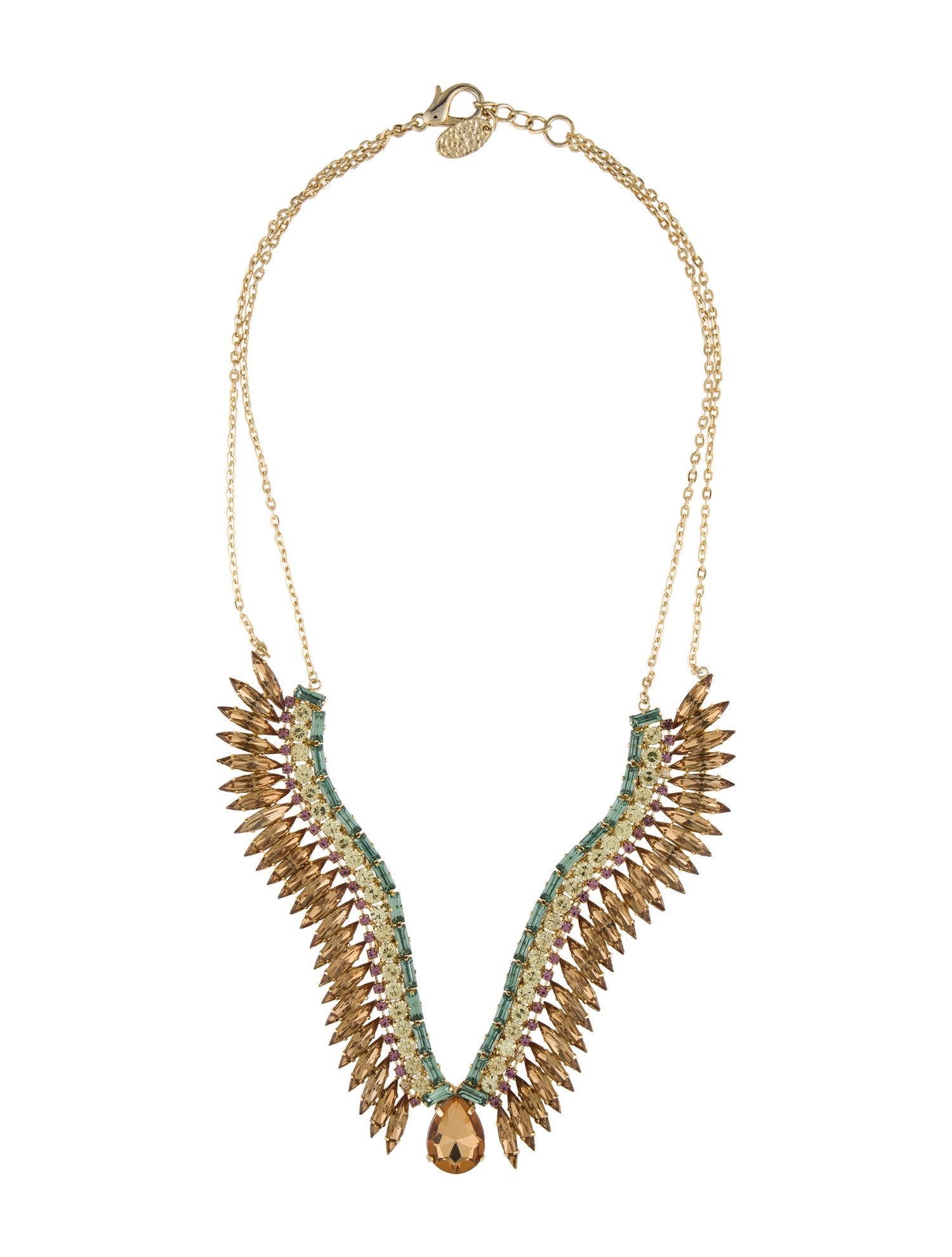 Joanna Laura Constantine Large Wings Collar Necklace