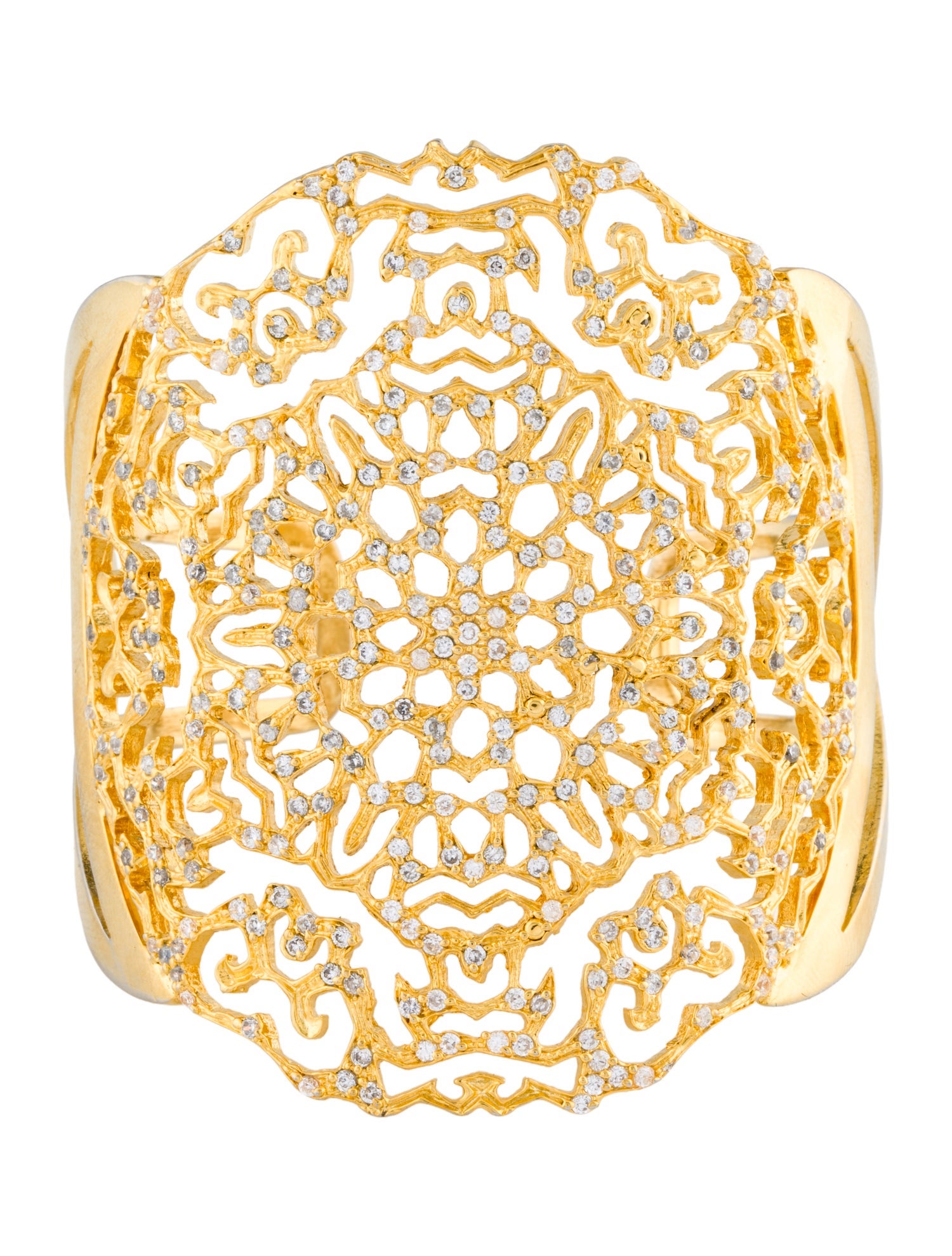 Joanna Laura Constantine Crystal Cuff Bracelet