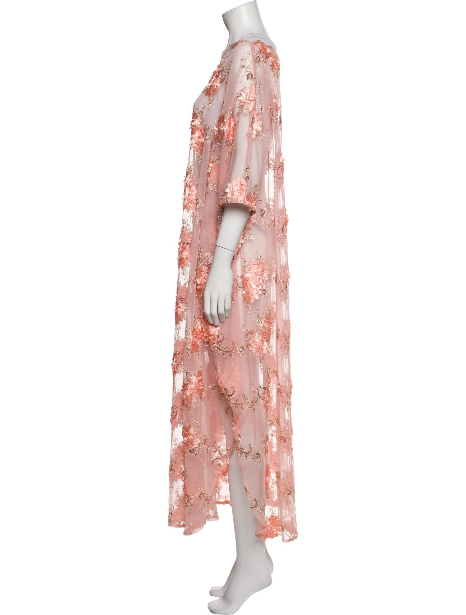Julia Clancey Floral Print Long Dress