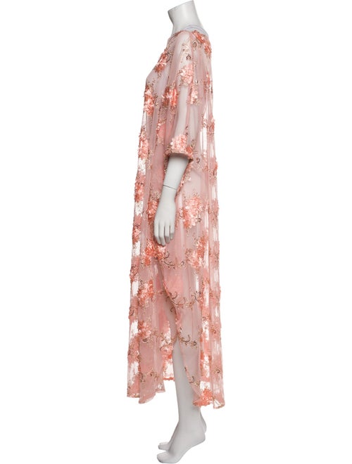 Julia Clancey Floral Print Long Dress