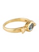 Julius Cohen 18K Aquamarine & Diamond Bird Ring