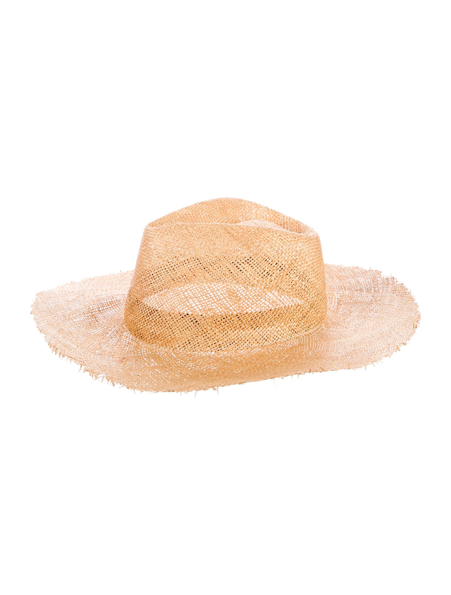 Janessa Leone Tan Straw hat