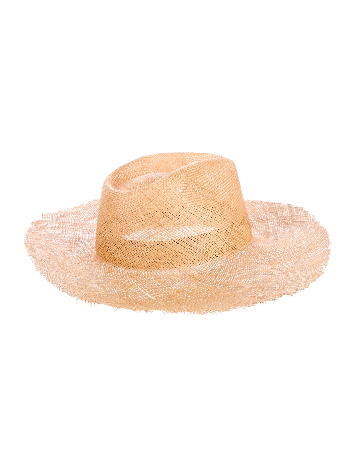 Janessa Leone Tan Straw hat