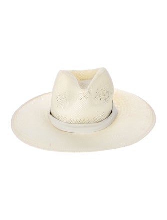 Janessa Leone Medium Brim Straw Hat