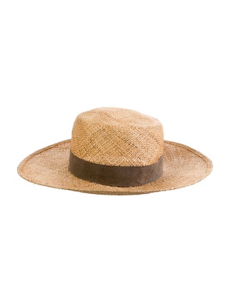 Janessa Leone Raffia Sun Hat