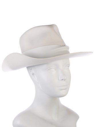 Janessa Leone Wool Fedora Hat