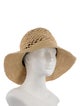 Janessa Leone Straw Braided Bucket Hat
