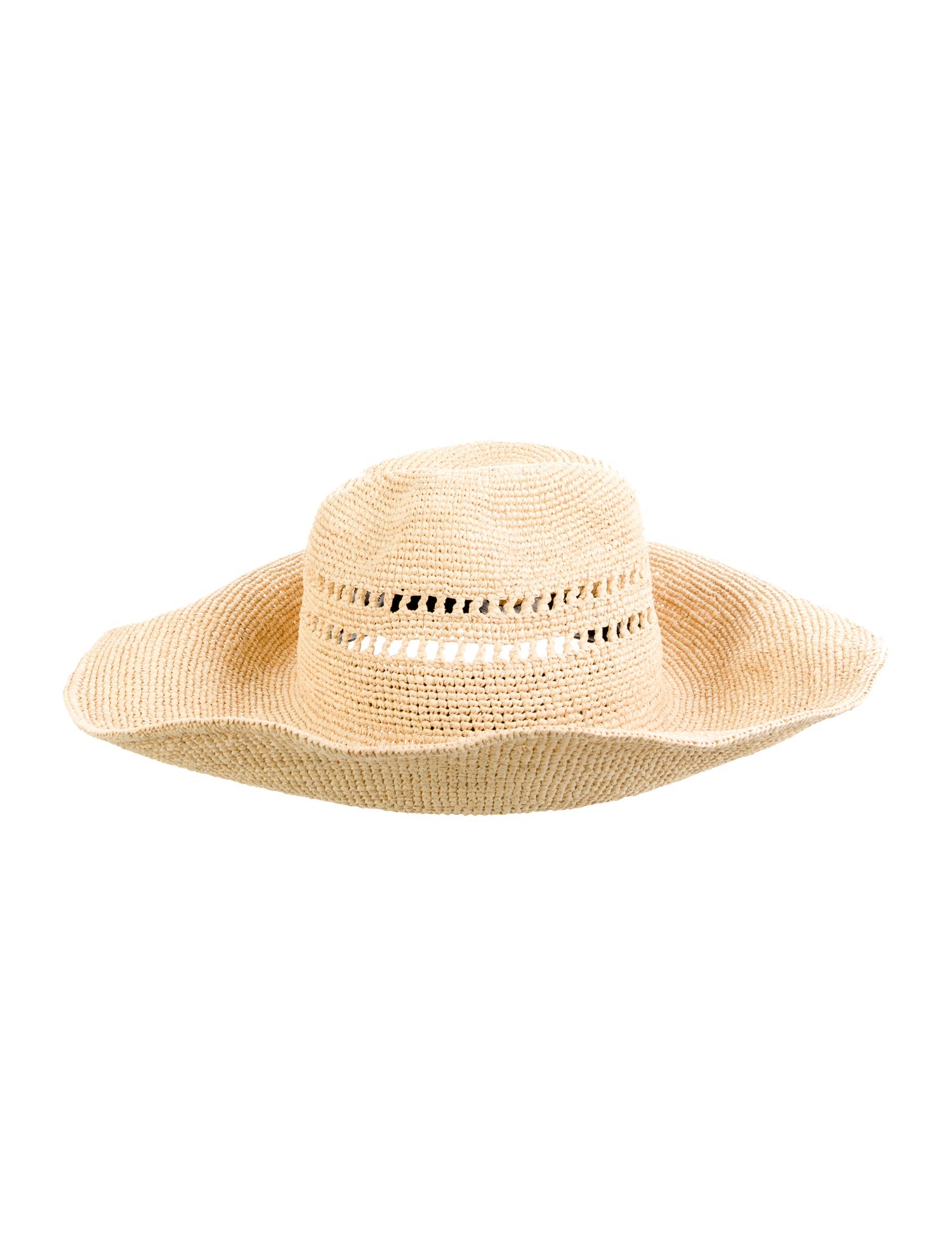 Janessa Leone Straw Bucket Hat
