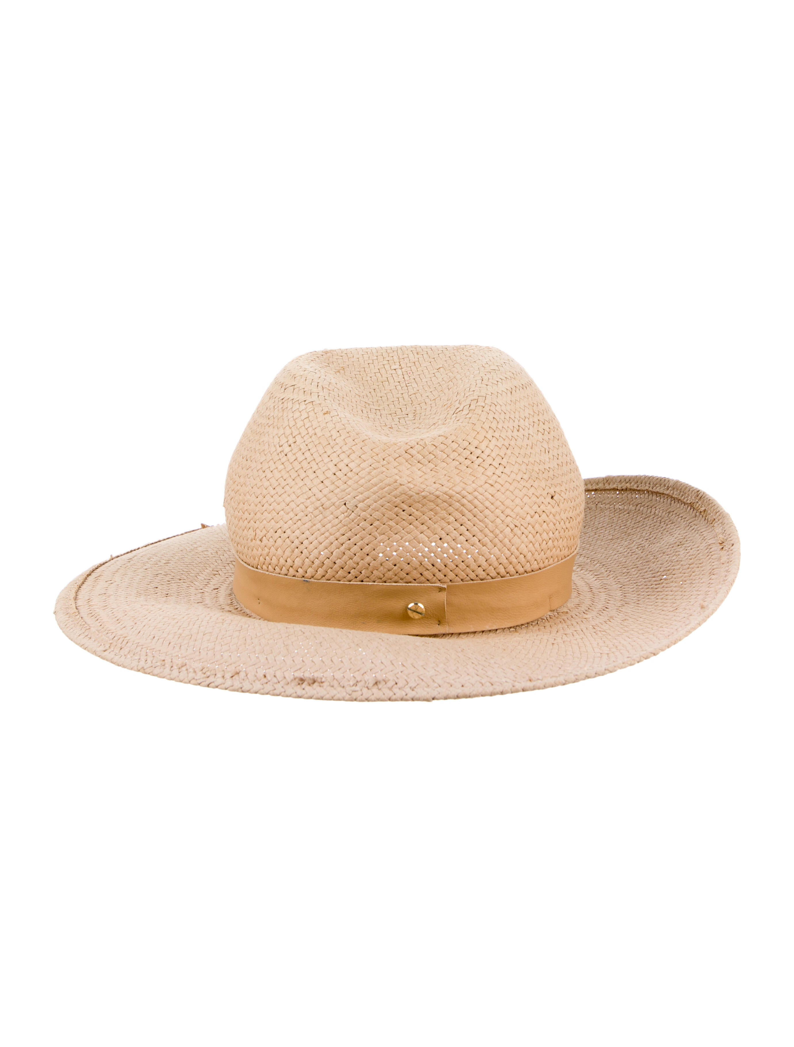 Janessa Leone straw sun hat