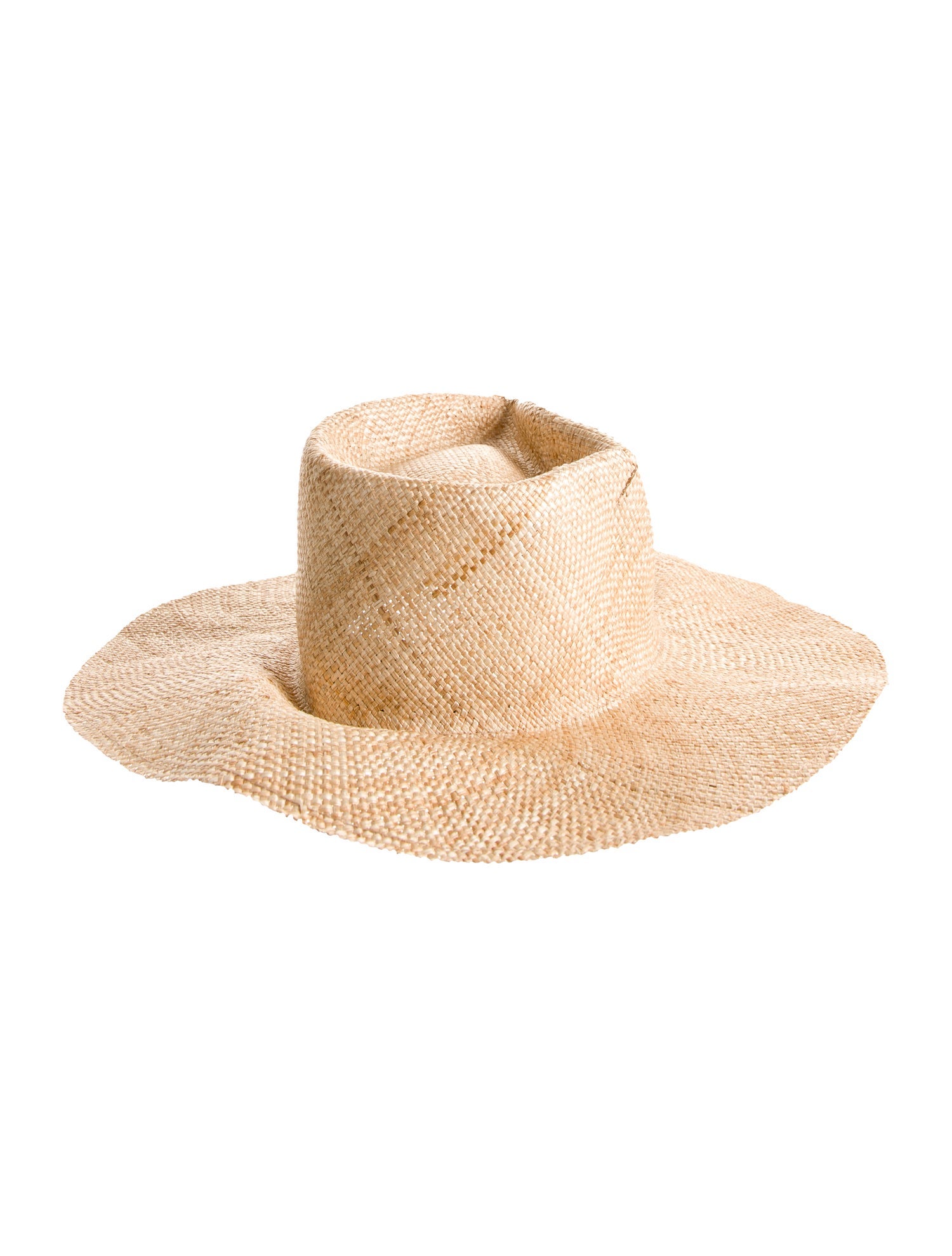 Janessa Leone Straw Misha Fedora Hat