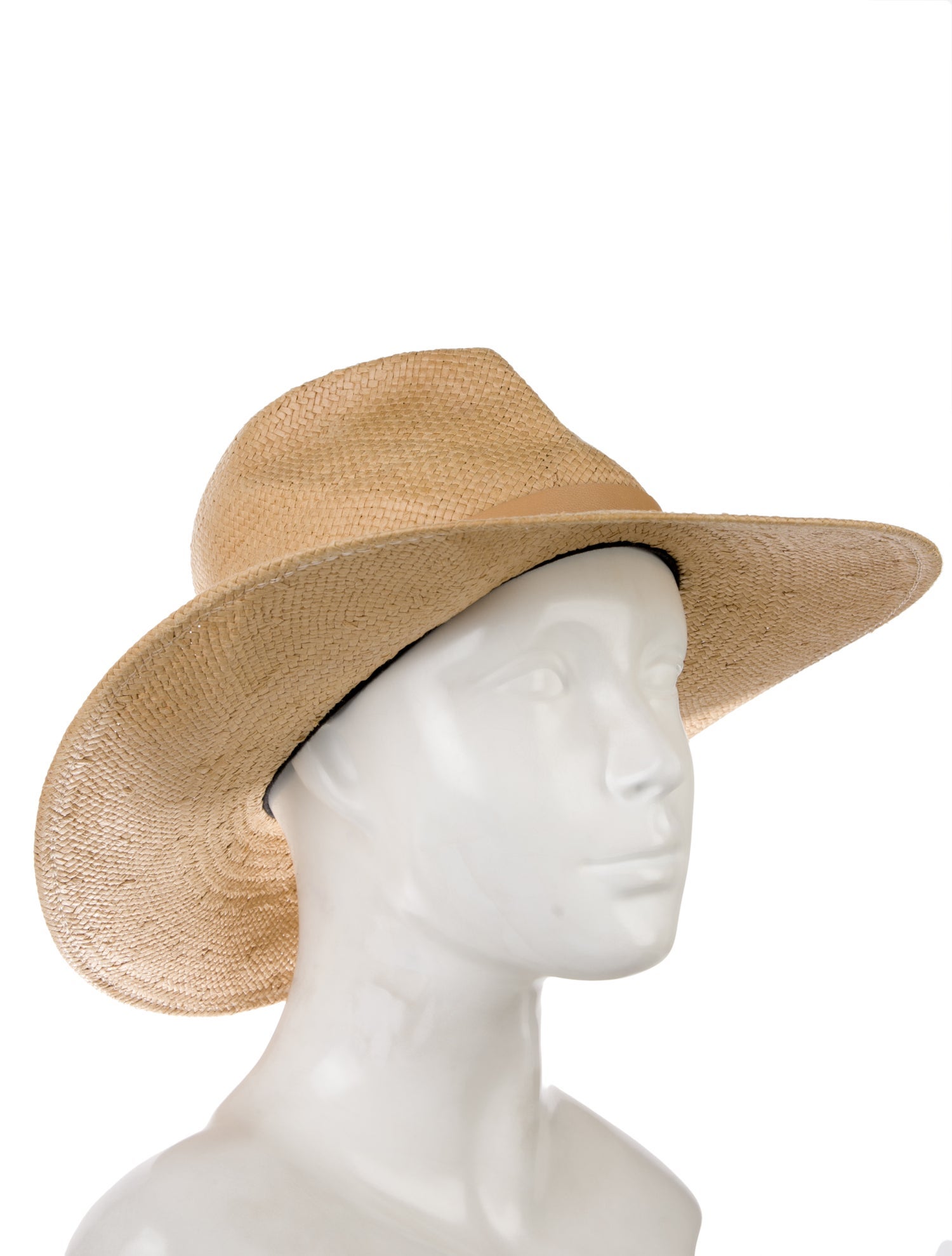 Janessa Leone Raffia Cowboy Hat