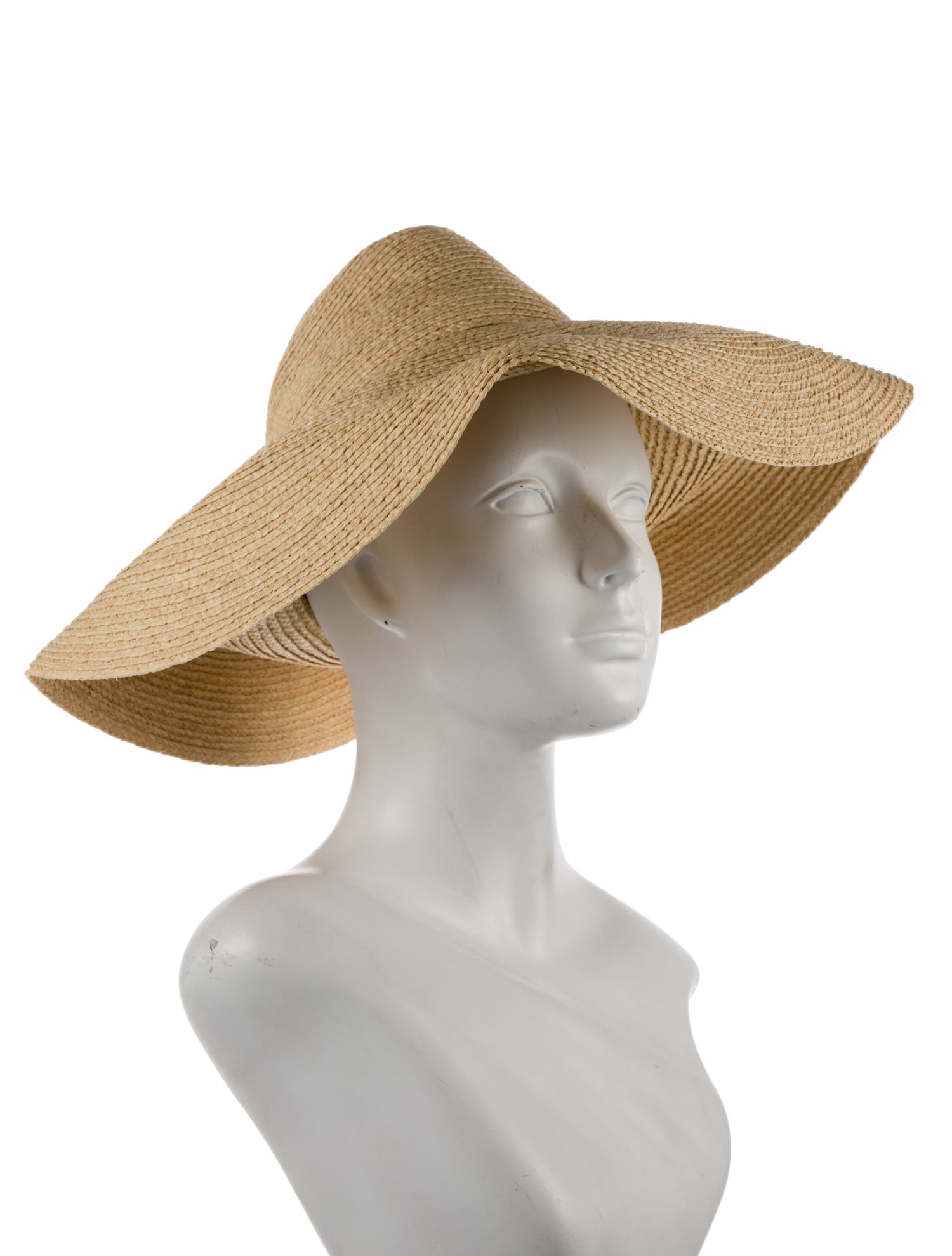 Janessa Leone Women's Raffia Sun Hat w/Tags