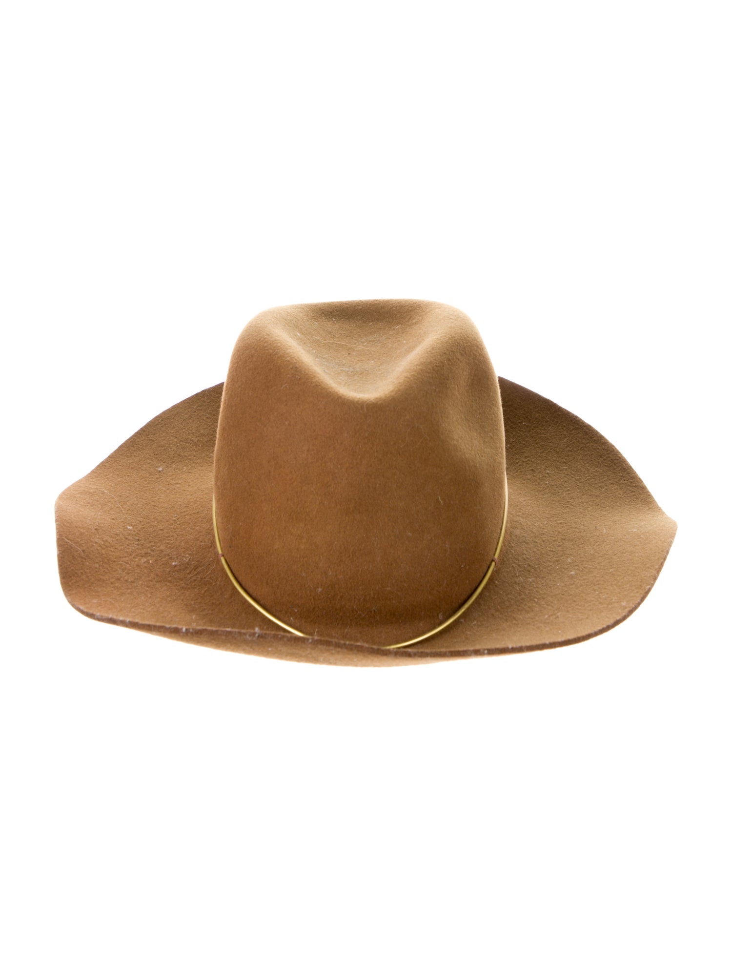 Janessa Leone Felt Fedora Hat