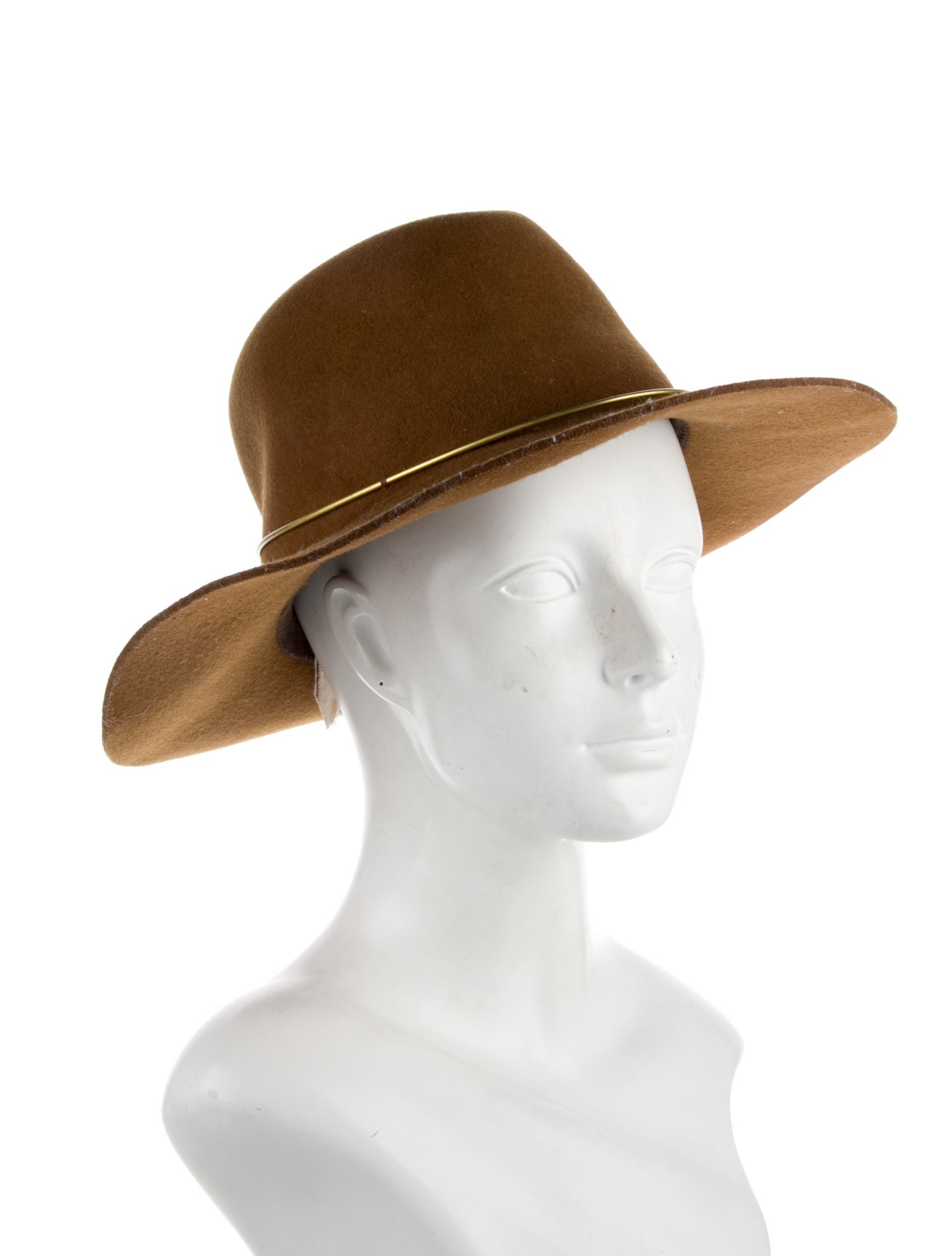 Janessa Leone Felt Fedora Hat