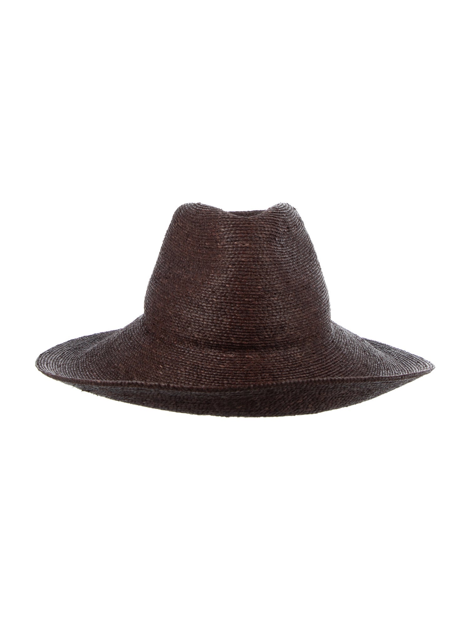 Janessa Leone Straw Fedora Hat